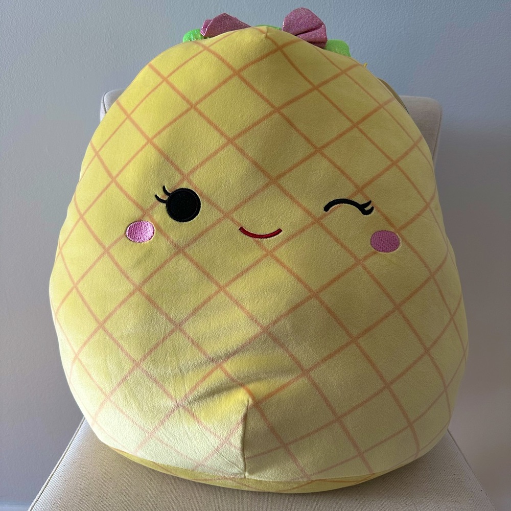NWT Original Squishmallows Maui 16” Pineapple Plush